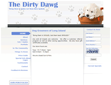 Tablet Screenshot of longislanddoggroomer.com